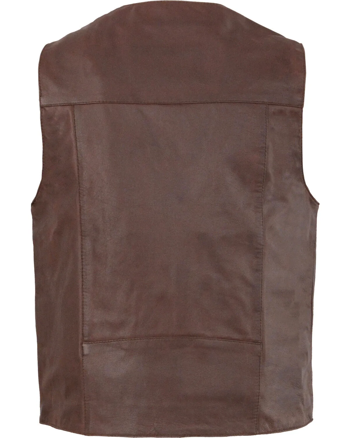 Milwaukee Leather Men's Western Plain Side Vest