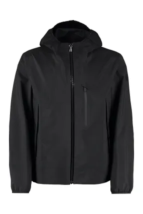 Moncler Zip-Up Hooded Jacket