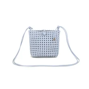 Monkee's Jewelry & Accessories Rocco Handbag- Light Blue