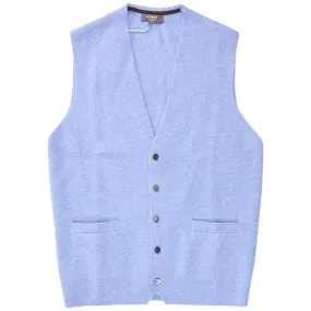 N. Peal Cornflower Chelsea Milano Waistcoat