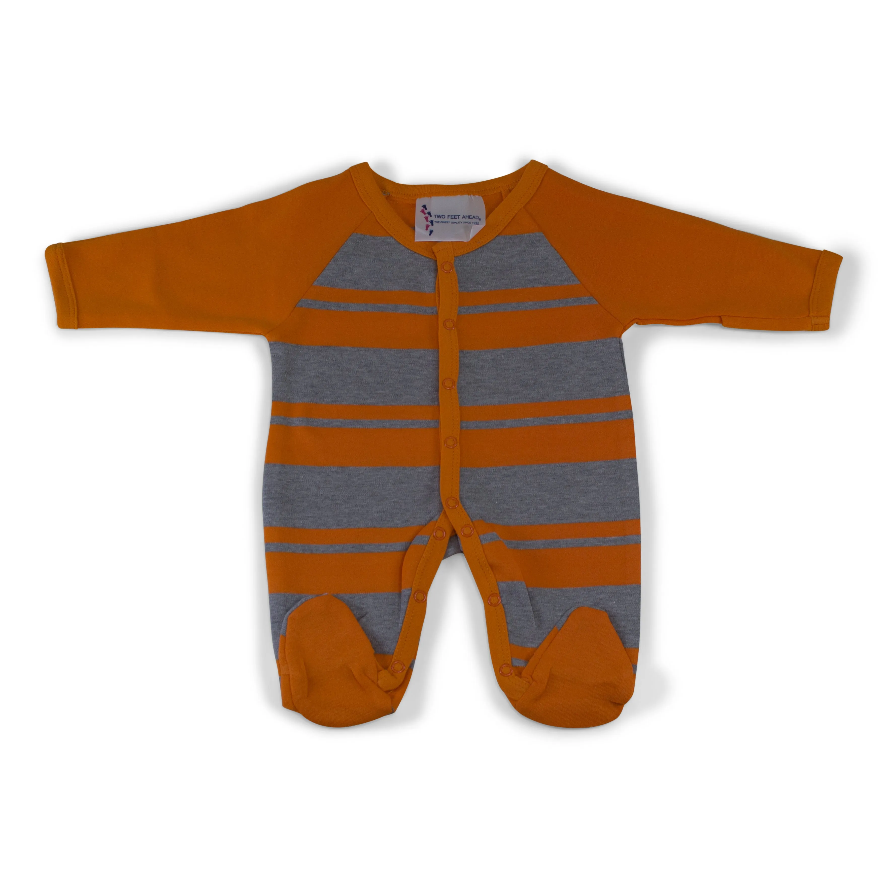 NEBRASKA Infant Rugby Footed Romper