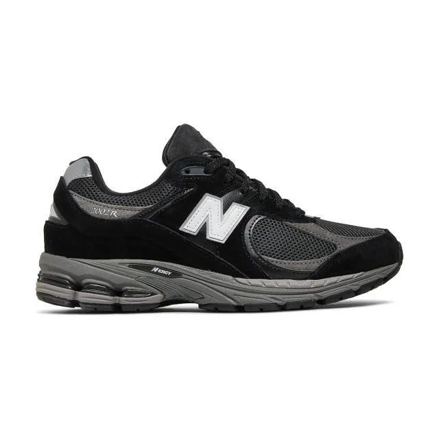 New Balance 2002R (Black/ Black Dark Grey/ White) Men US...