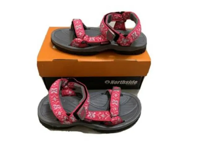 Northside sandals seaview sport fuchsia gray size 12 toddler