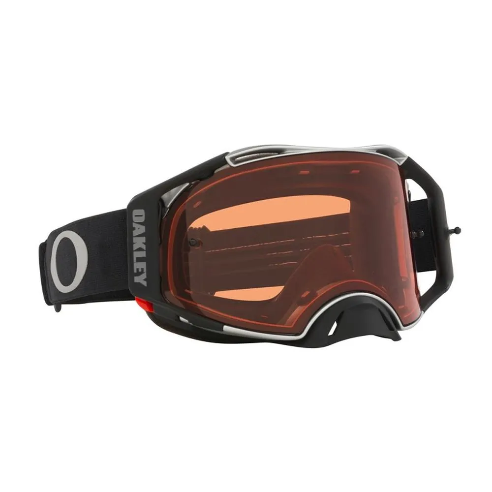 Oakley - Airbrake Tuff Blocks Gunmetal W/ Prizm Bronze Lens Goggles