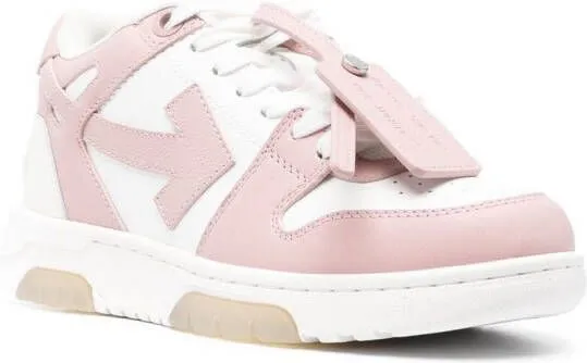 Off-White Out Of Office low-top sneakers Pink