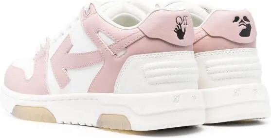 Off-White Out Of Office low-top sneakers Pink