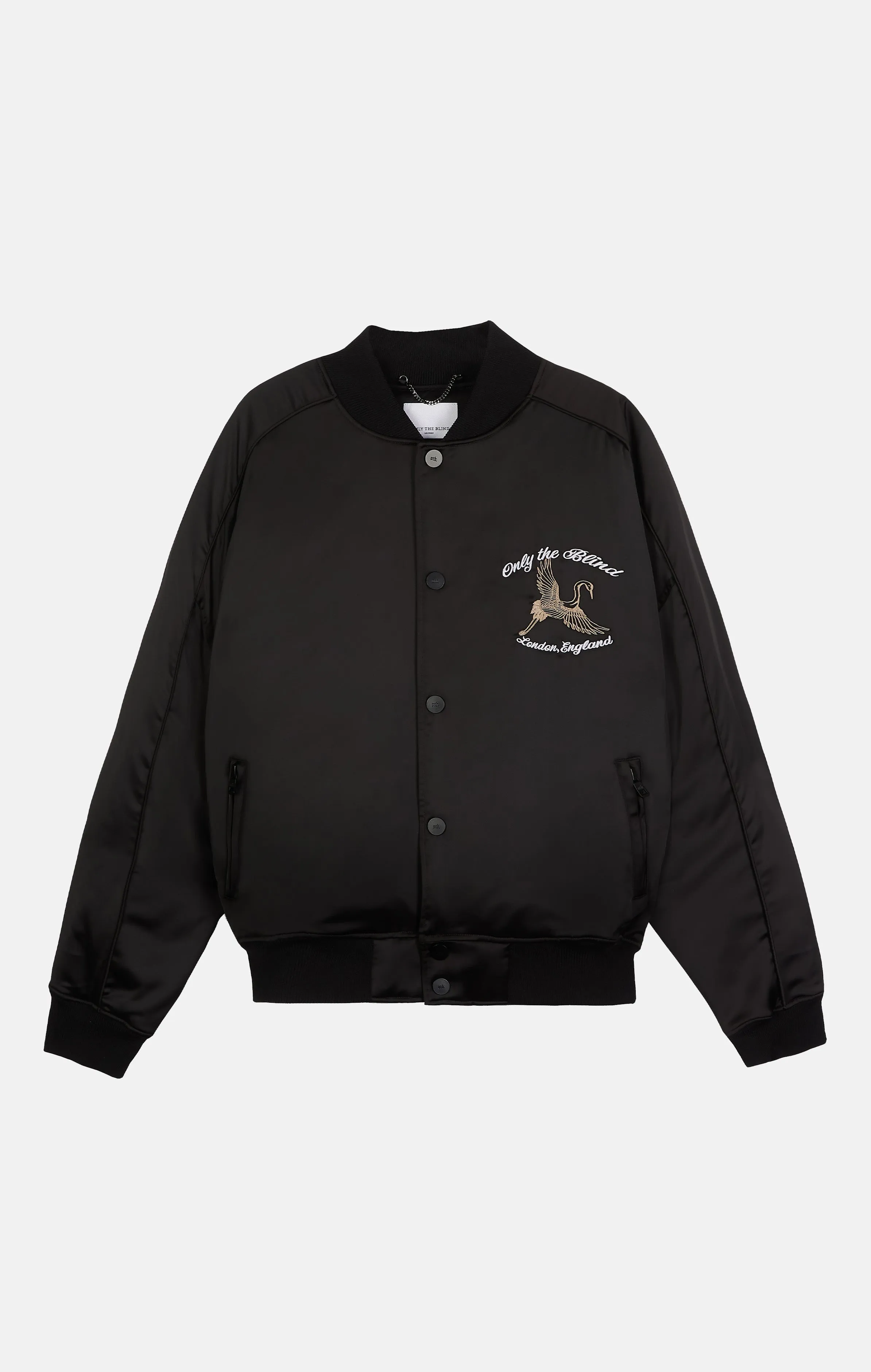 ONLY THE BLIND - Black Dawn Crane Bomber