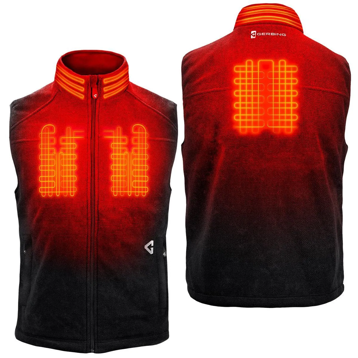 Open Box Gerbing 7V Men's Thermite Fleece Heated Vest 2.0