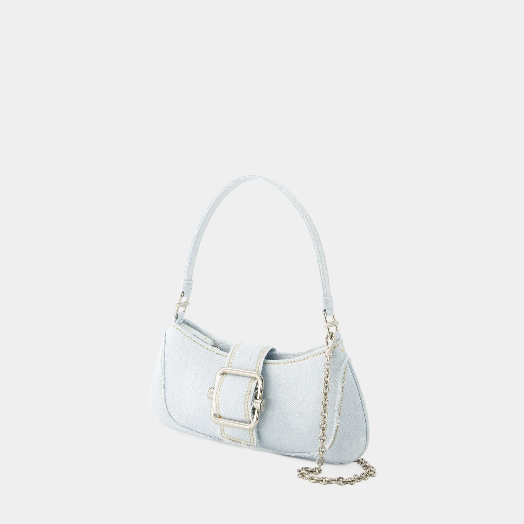 Osoi  Brocle Small Shoulder Bag - Osoi - Cotton - Ice Denim