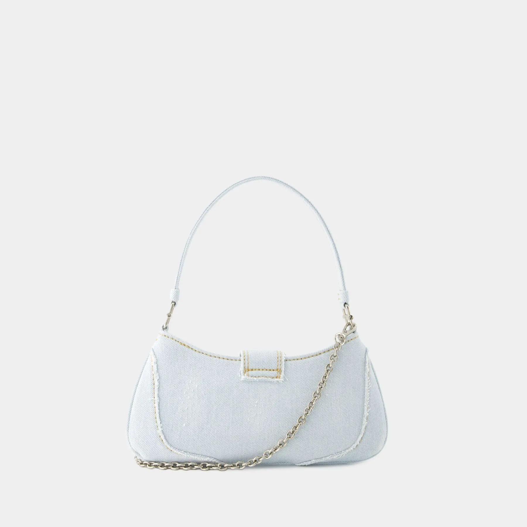 Osoi  Brocle Small Shoulder Bag - Osoi - Cotton - Ice Denim