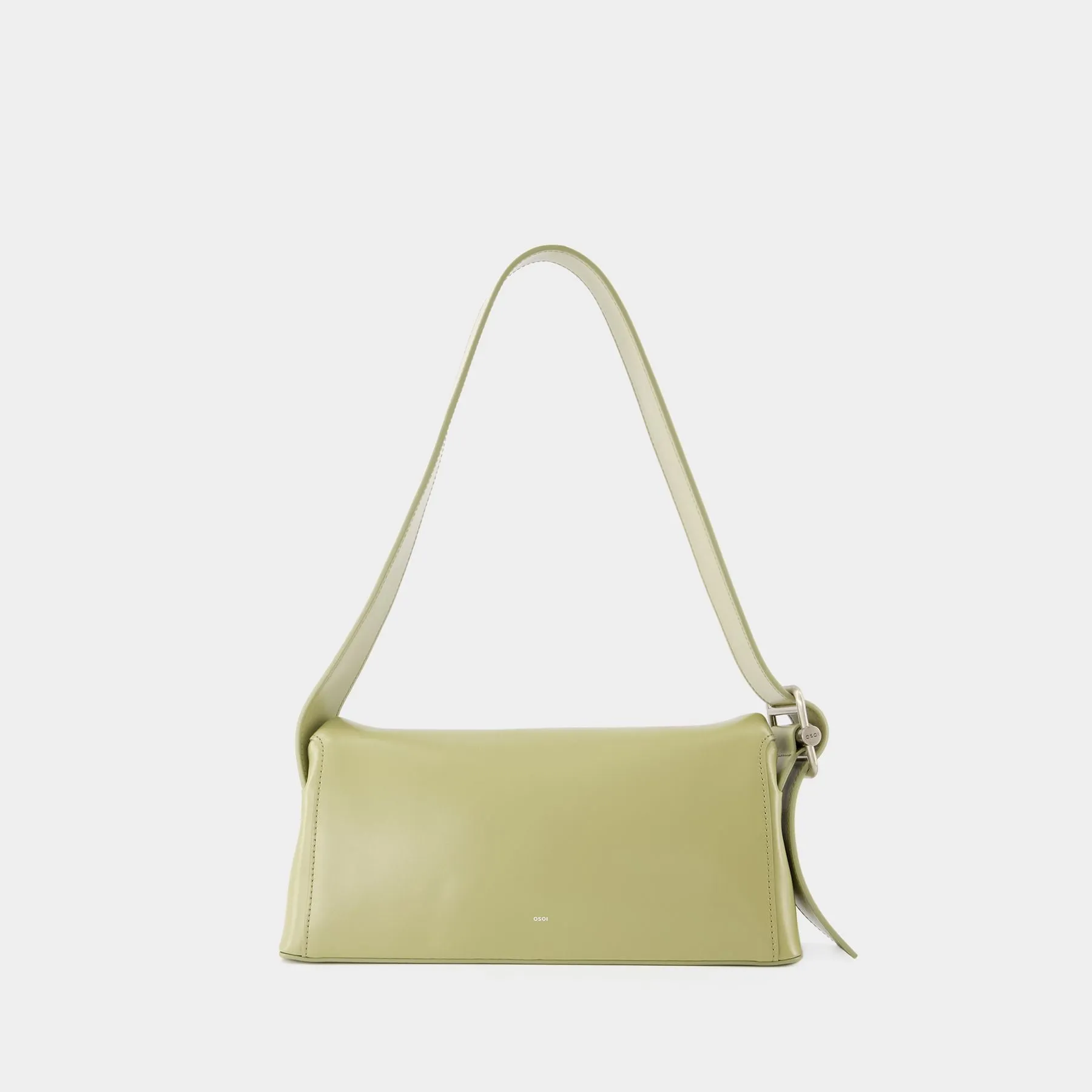 Osoi  Hobo Folder Brot Bag - Osoi - Leather - Green