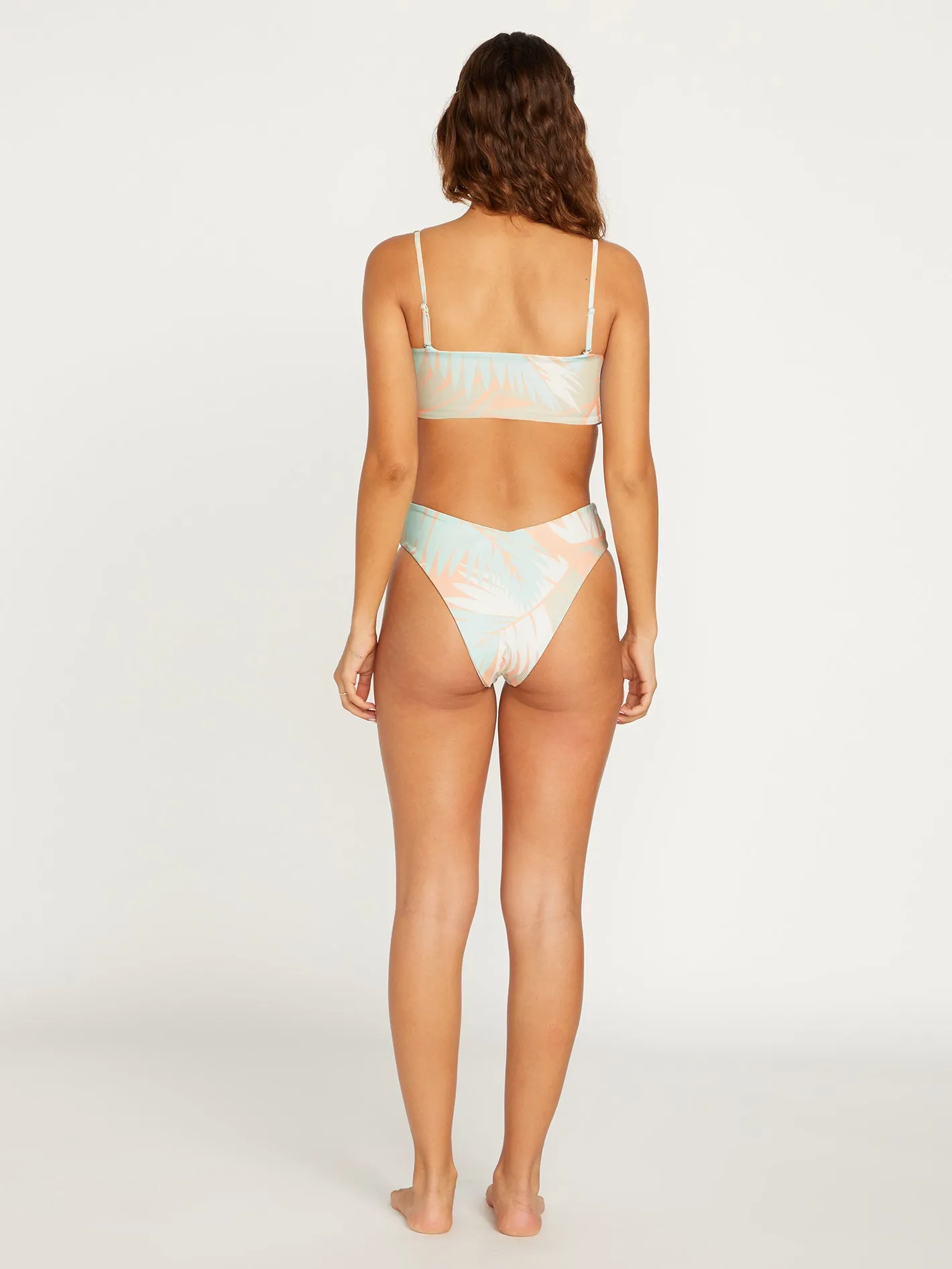 Palm Shell Tube Bikini Top - Melon