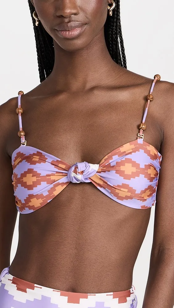 Palmacea   Lilly Knot Front Bikini Top 