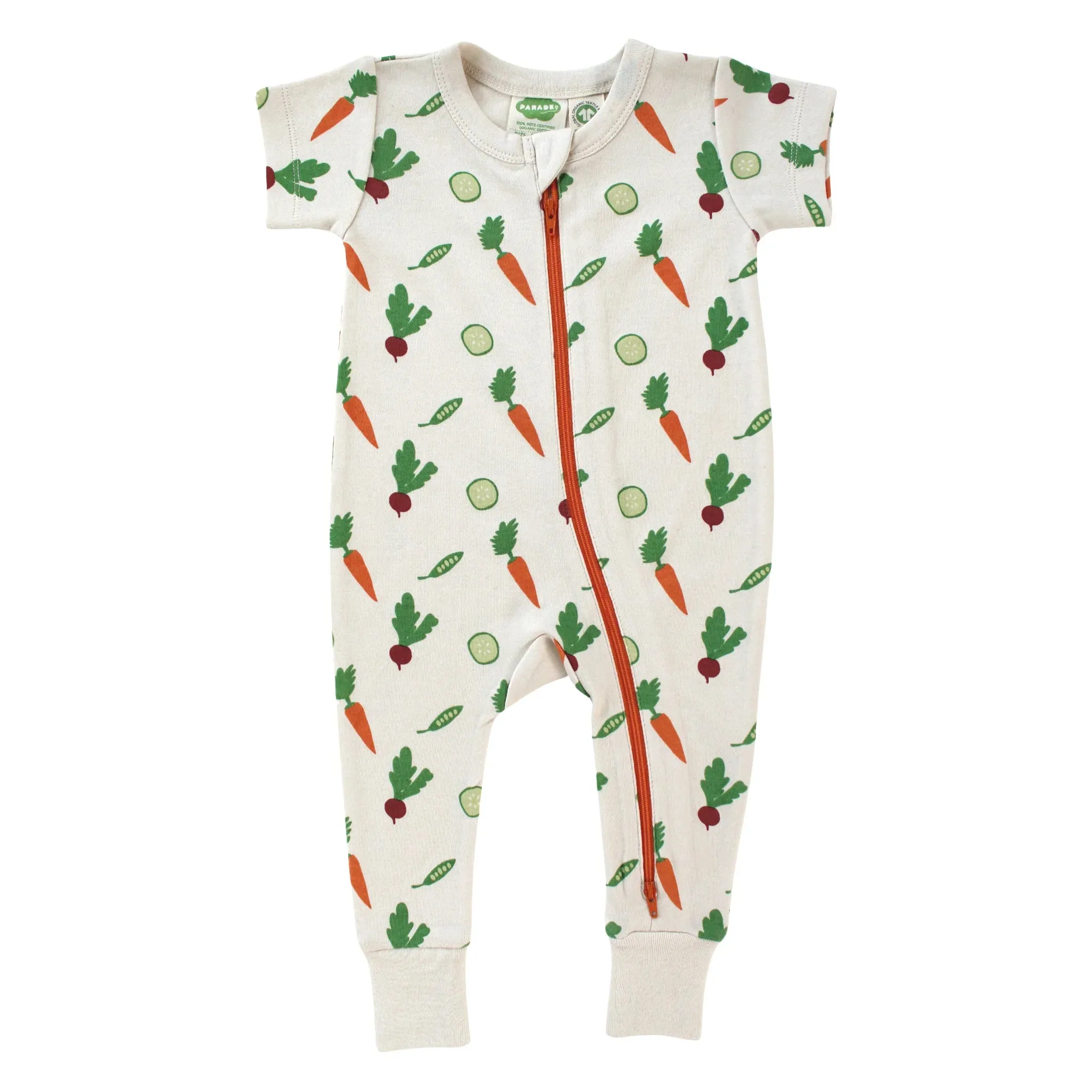 PARADE ROMPER SHORT SLEEVE-VEGGIES