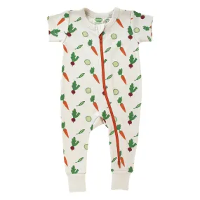 PARADE ROMPER SHORT SLEEVE-VEGGIES