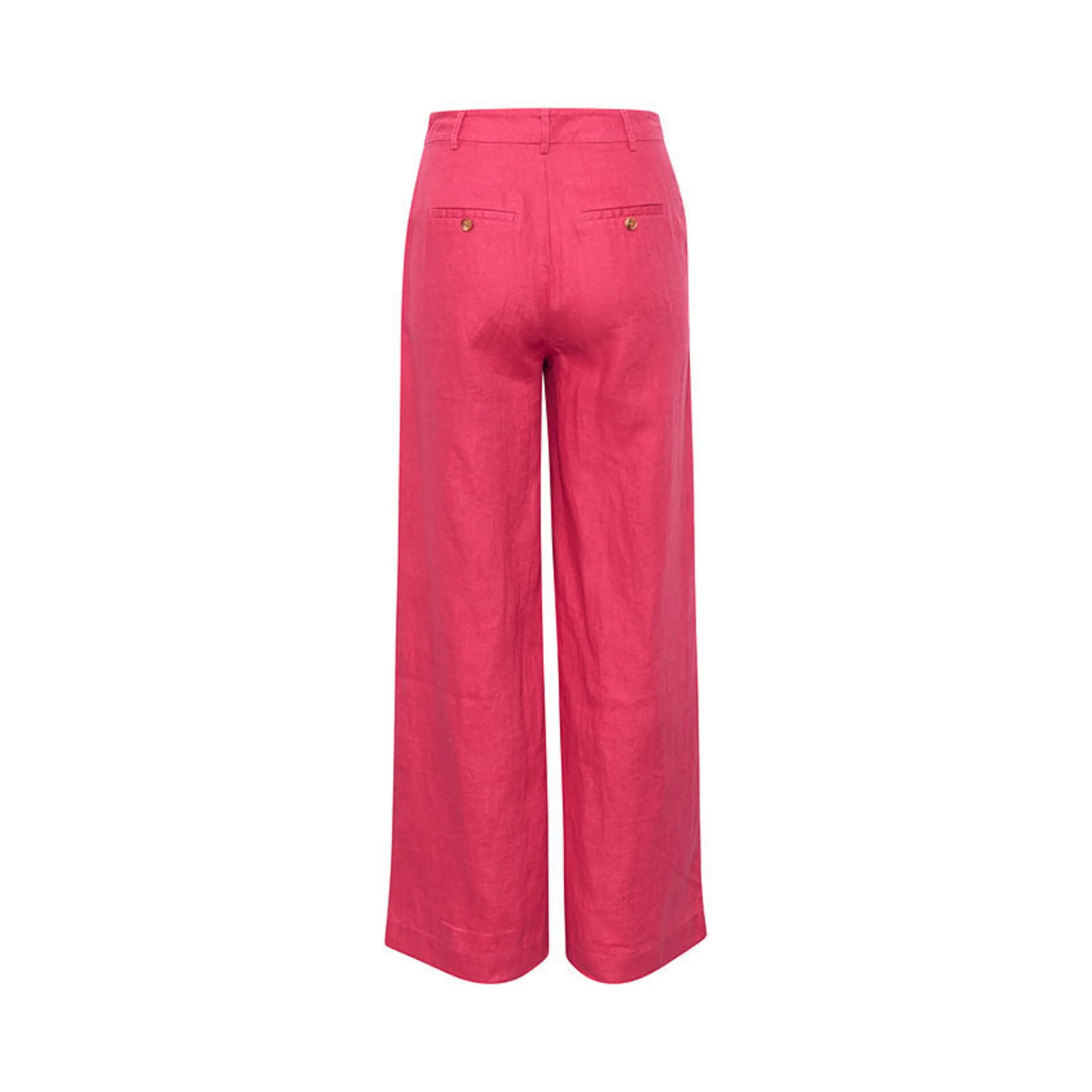 Part Two Ninnes Linen Trousers In Claret Red 7724