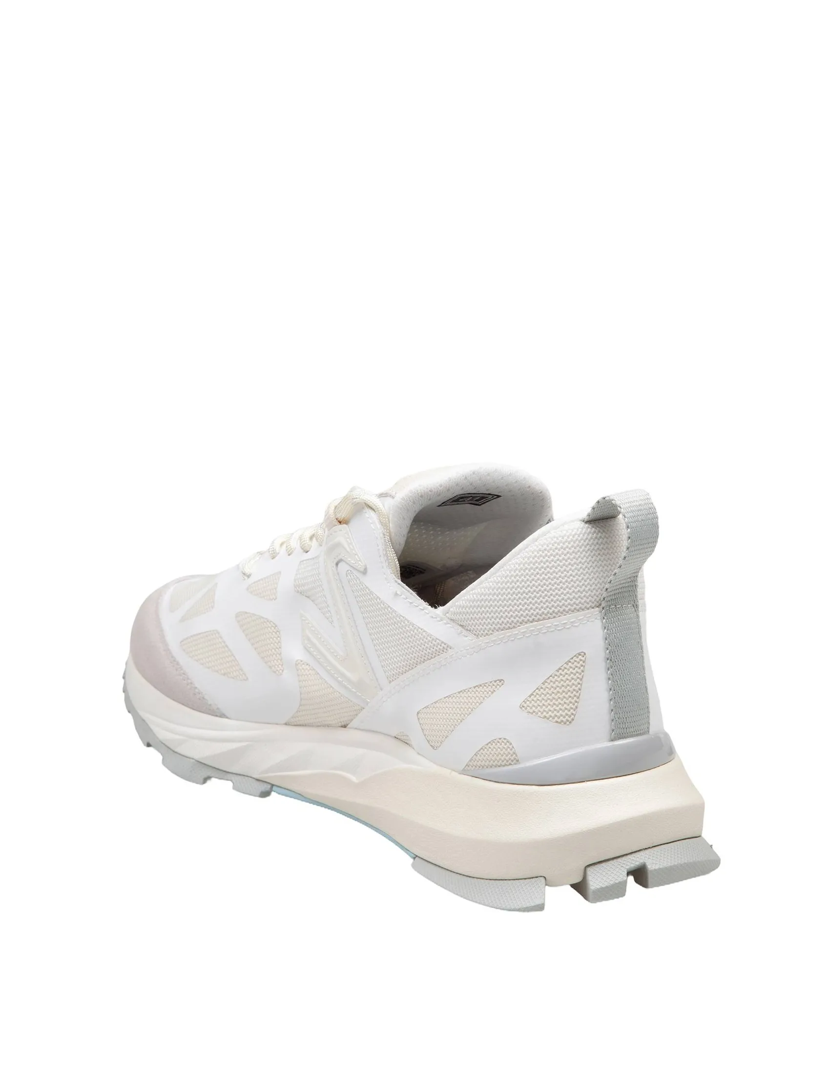 PHILIPPE MODEL SNEAKERS ROCX LOW IN MESH WHITE COLOR