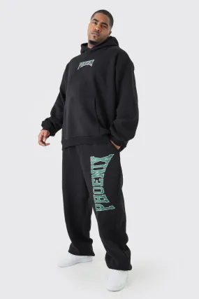 Plus Phoenix Oversized Hooded Tracksuit