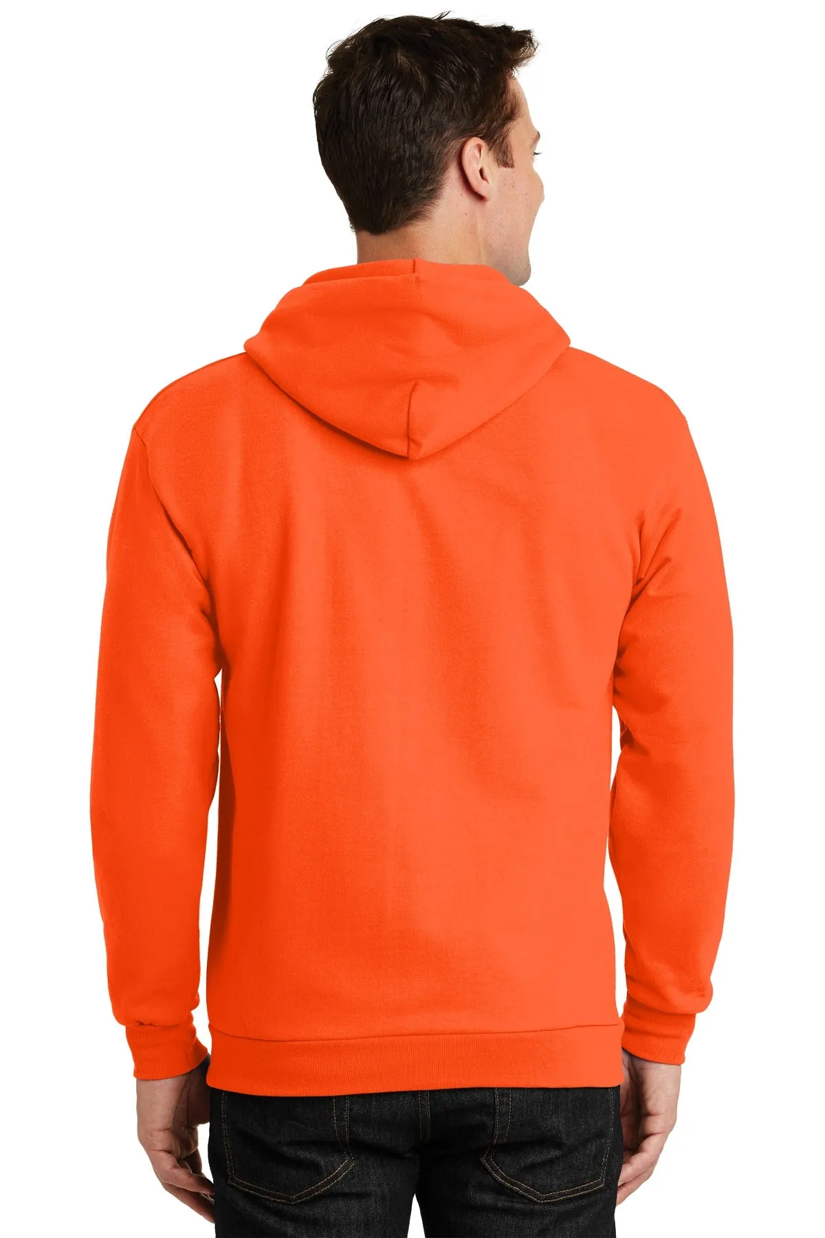 Port & Company -  Men's Essential Fleece Full-Zip Hooded Sweatshirt