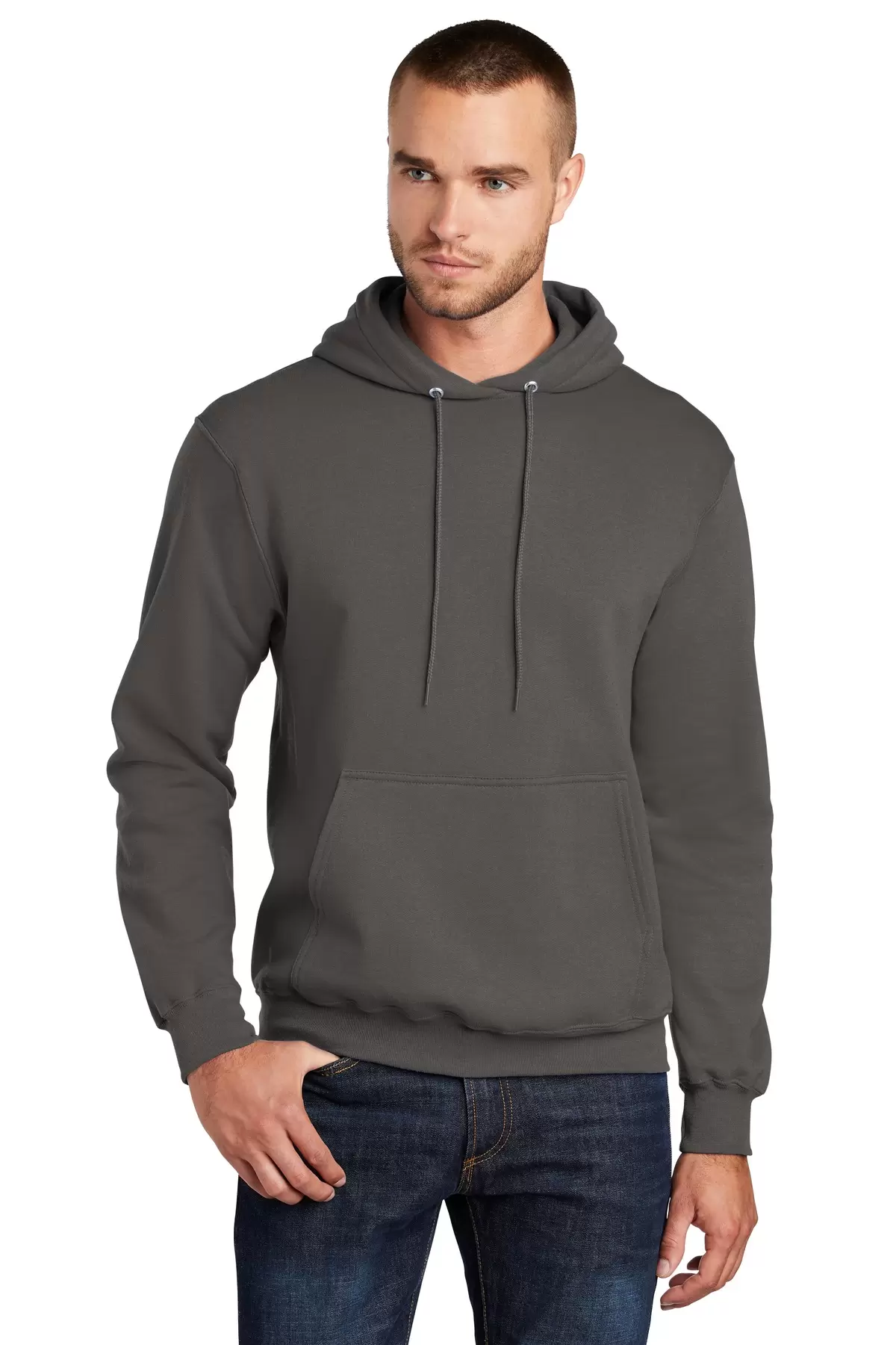 Port & Company PC78HT     Tall Core Fleece Pullover Hooded Sweatshirt SKU: PC78HT