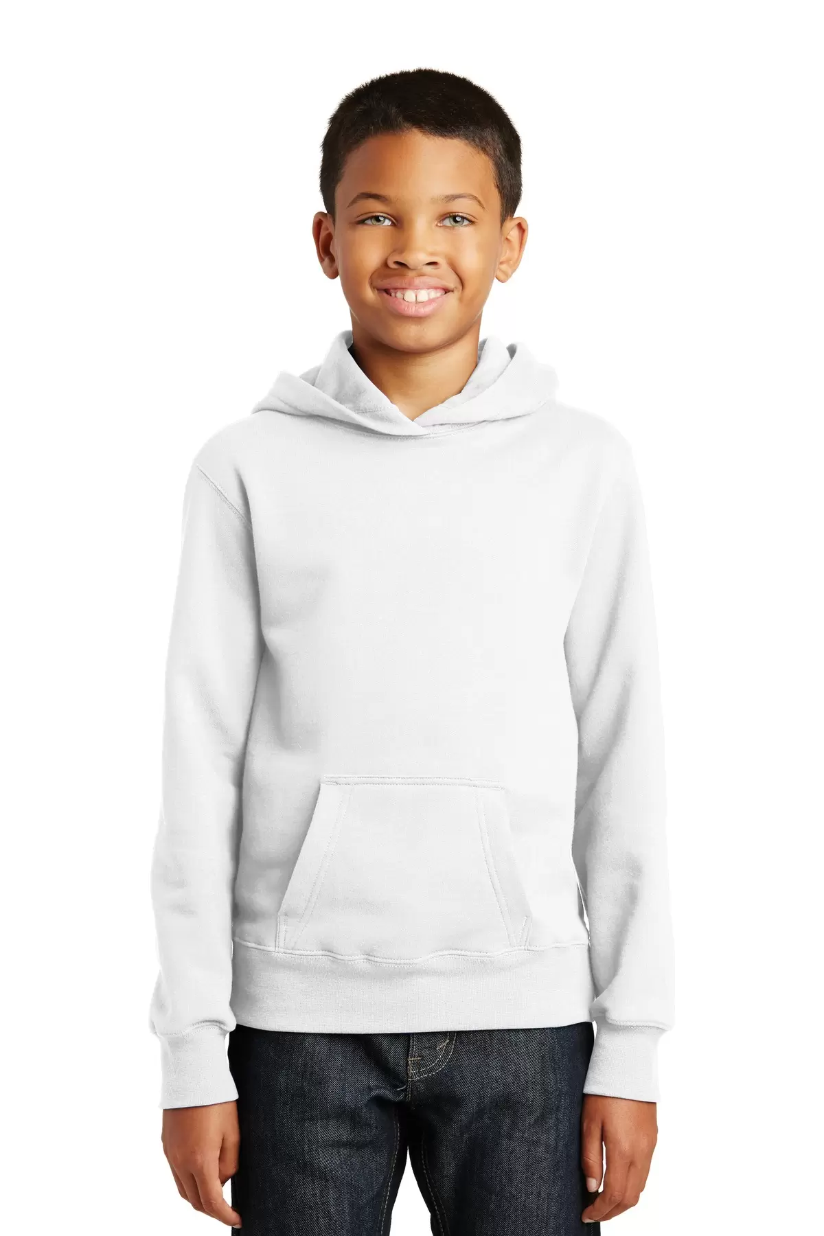 Port & Company PC850YH Youth Fan Favorite Fleece Pullover Hooded Sweatshirt SKU: PC850YH