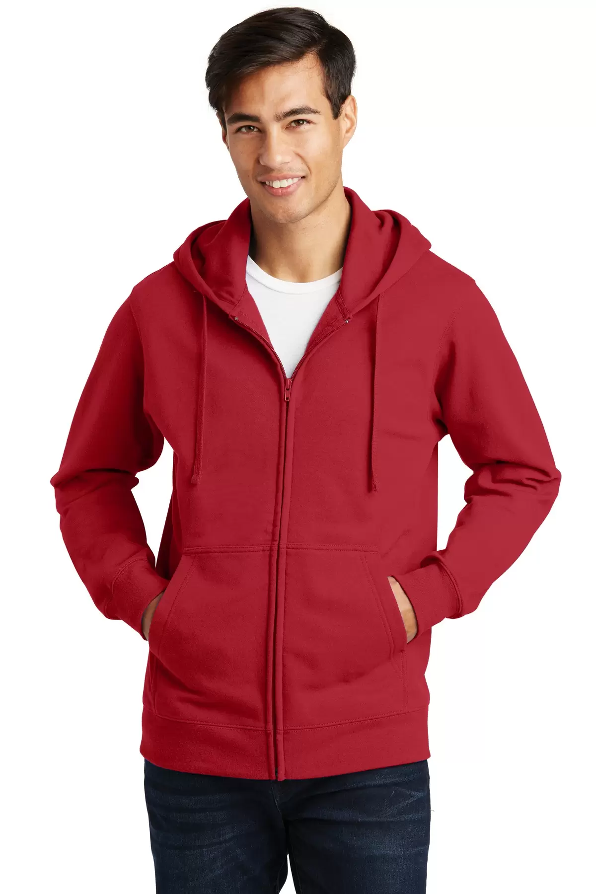 Port & Company PC850ZH Fan Favorite Fleece Full-Zip Hooded Sweatshirt SKU: PC850ZH