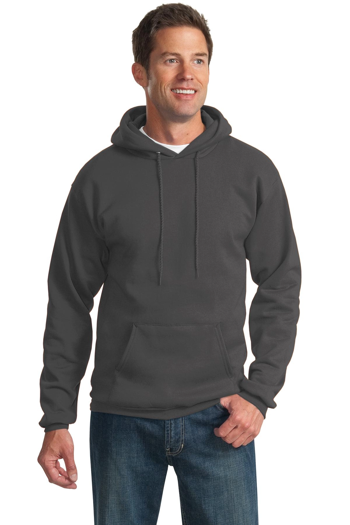 Port & Company PC90HT Tall Essential Fleece Pullover Hooded Sweatshirt SKU: PC90HT