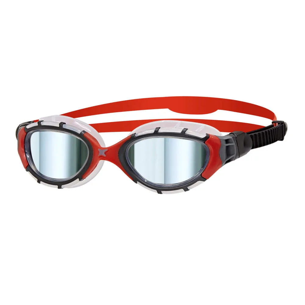 Predator Flex Titanium Goggles - Red