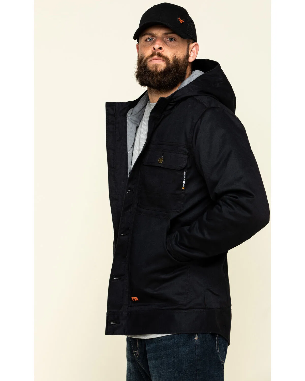 Product Name:  Cody James Men's FR Hooded Duck Work Jacket - Tall