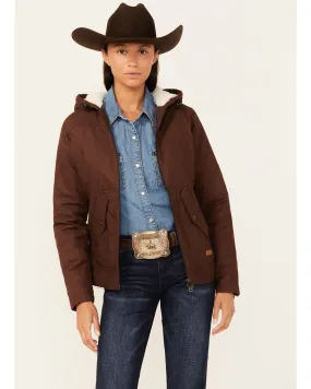 Product Name:  Outback Trading Co Women's Berber Lined Hooded Canvas Heidi Jacket