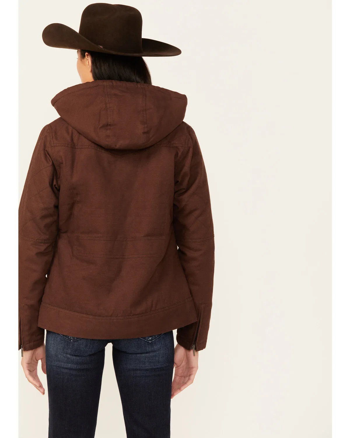 Product Name:  Outback Trading Co Women's Berber Lined Hooded Canvas Heidi Jacket