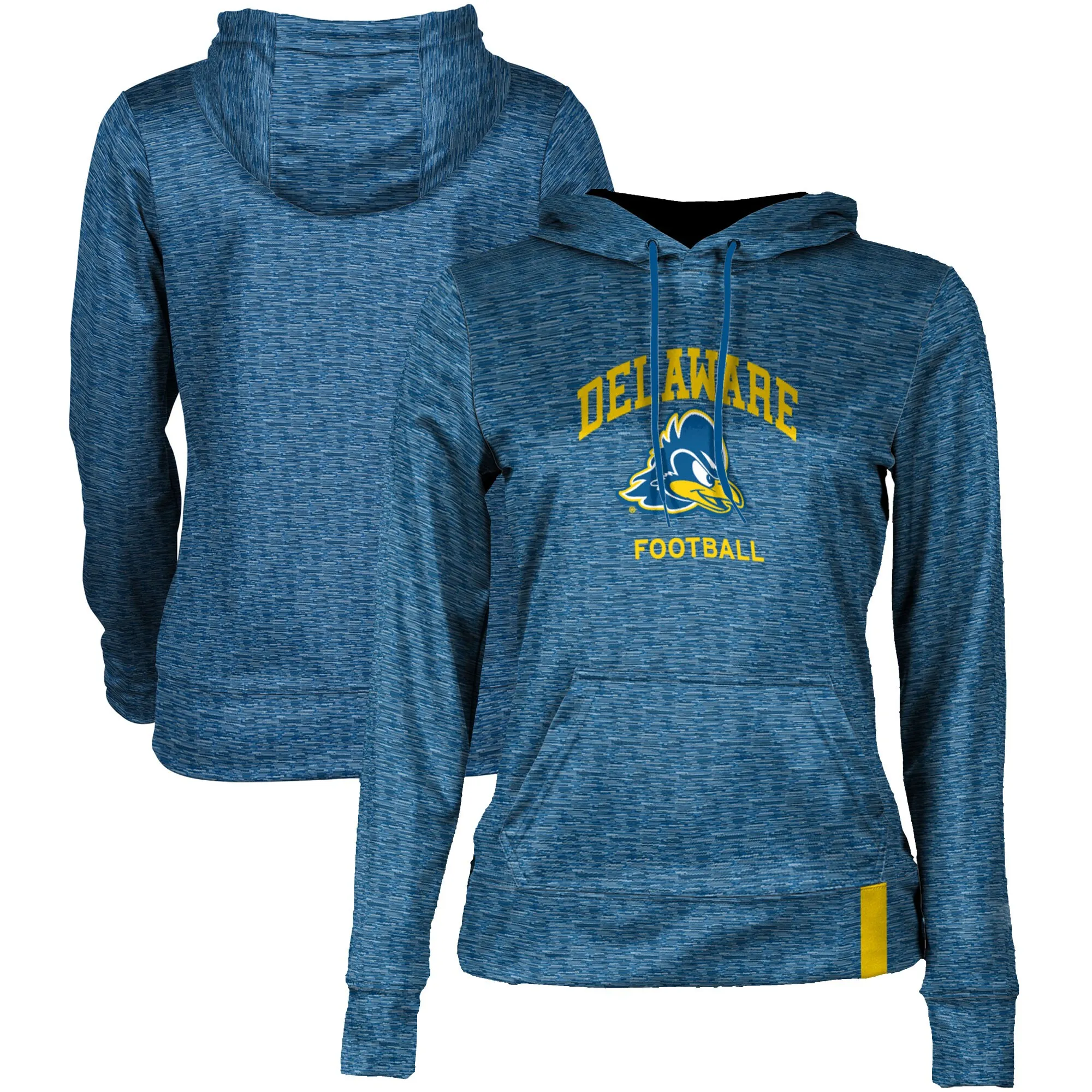 ProSphere  Delaware Fightin' Blue Hens Women's Royal Football Logo Pullover Hoodie