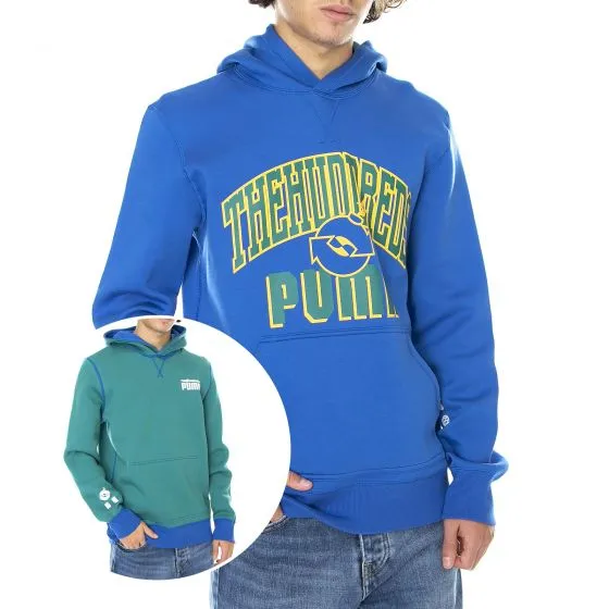 Puma Puma x TH Reverse Olympian Blue Hoodied Sweatshirt 