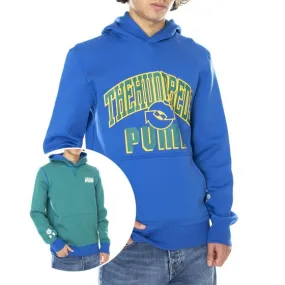 Puma Puma x TH Reverse Olympian Blue Hoodied Sweatshirt 