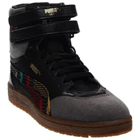 Puma Sky II Hi BHM Men Round Toe Canvas Multi Color Sneakers