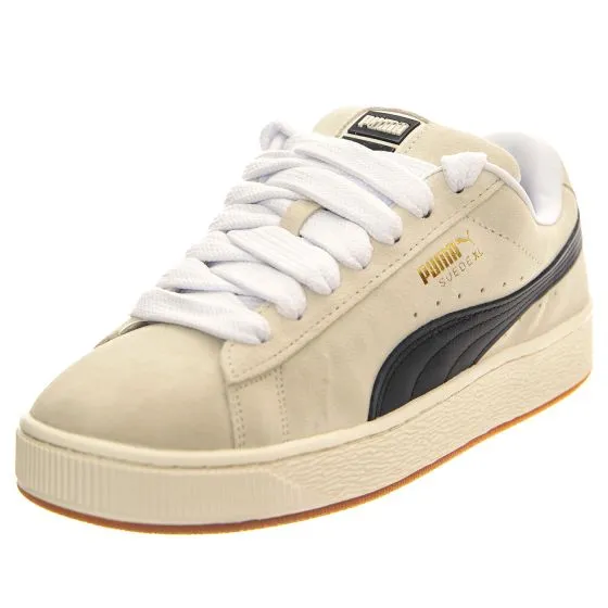 Puma Suede XL Warm White / PUMA Black / Frosted Ivory