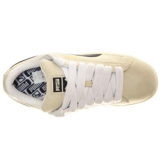 Puma Suede XL Warm White / PUMA Black / Frosted Ivory