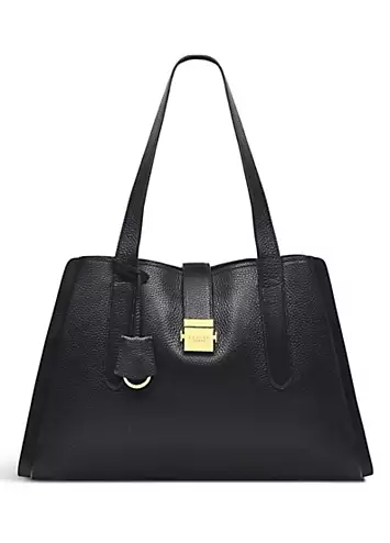 Radley London Black Sloane Street Large Ziptop Shoulder Bag | Grattan