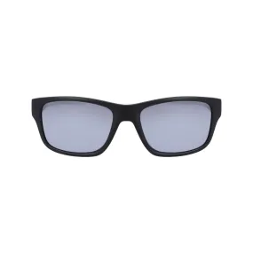 Rectangular Wrap Sunglasses - Black