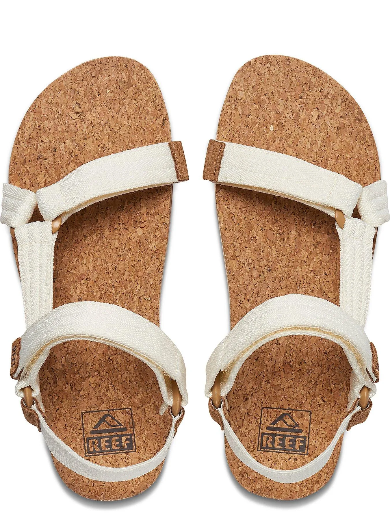 Reef Cushion Rem Hi Trekker Style Sandals - Whisper White