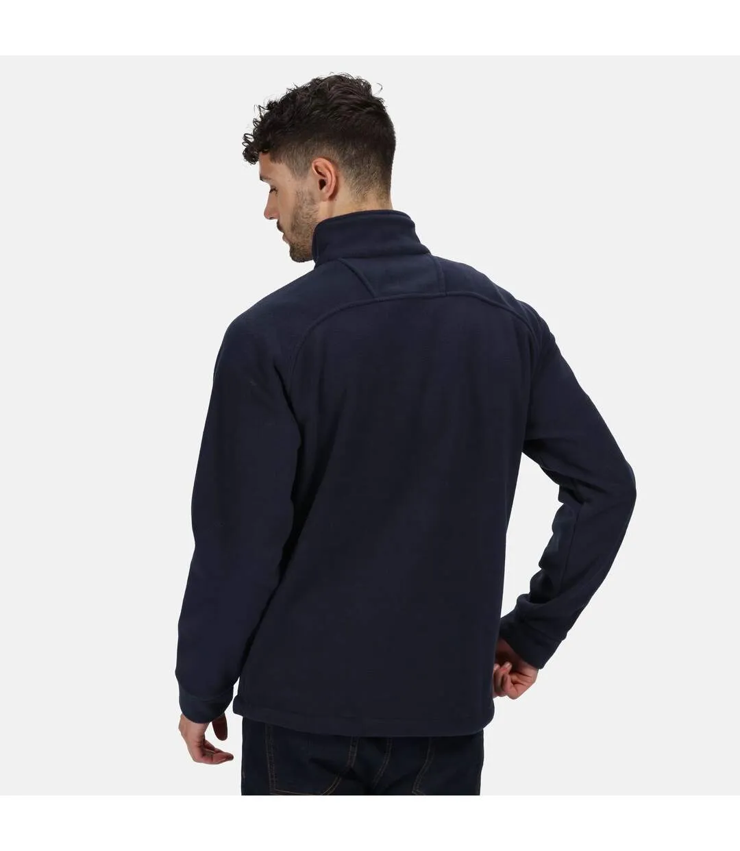 Regatta Great Outdoors Unisex Sigma Symmetry Heavyweight Anti-Pill Fleece Zip Up Jacket (380 GSM) (Dark Navy) - UTRG1843