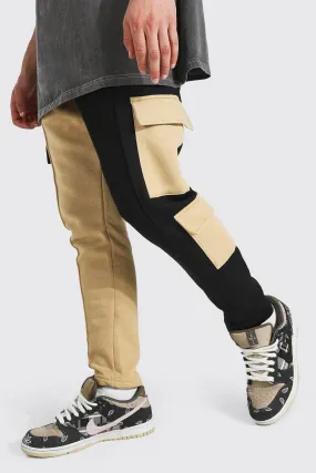 Regular Man Official Spliced Cargo Joggers