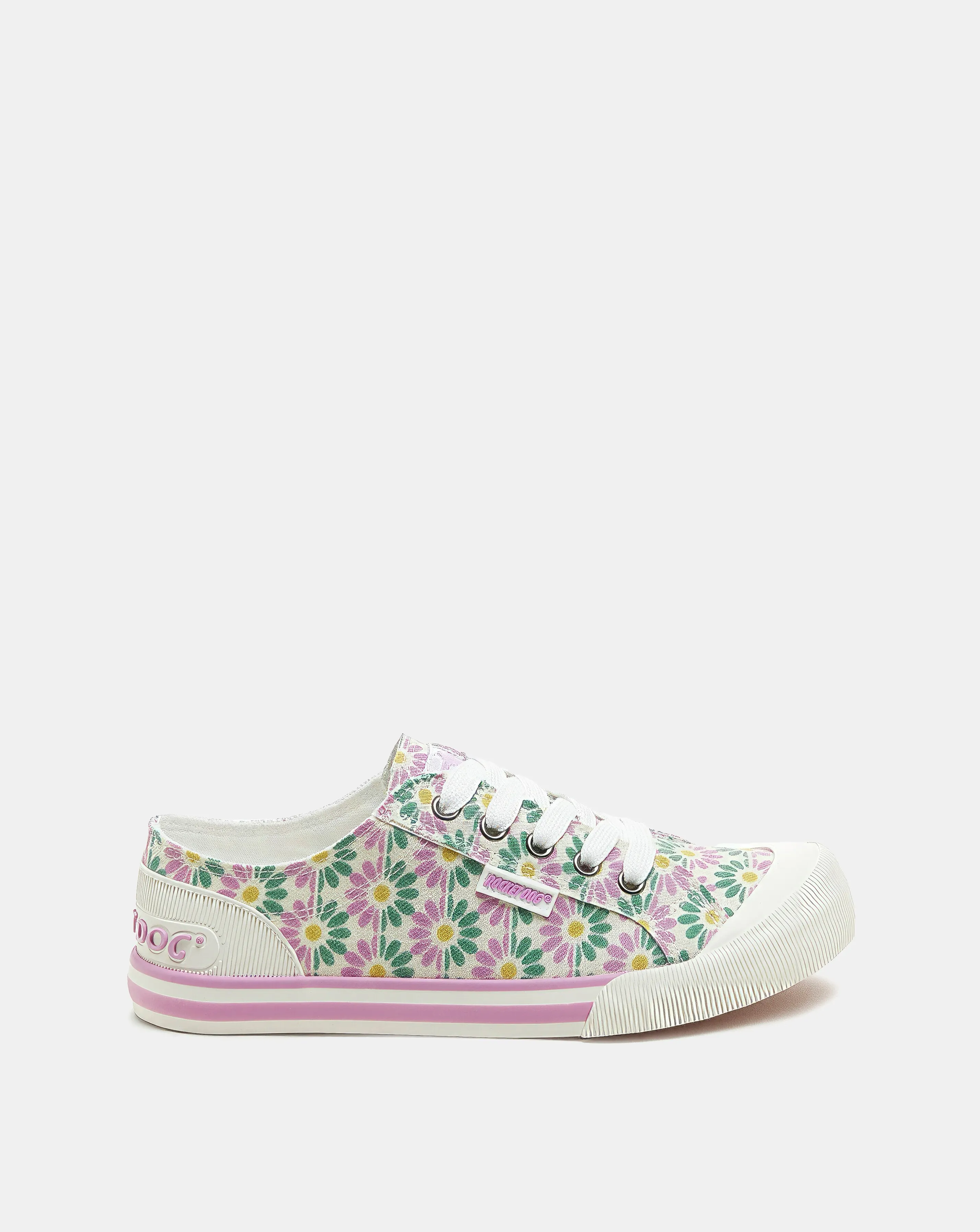 Rocket Dog Jazzin Lace Up Canvas Trainers | Simply Be