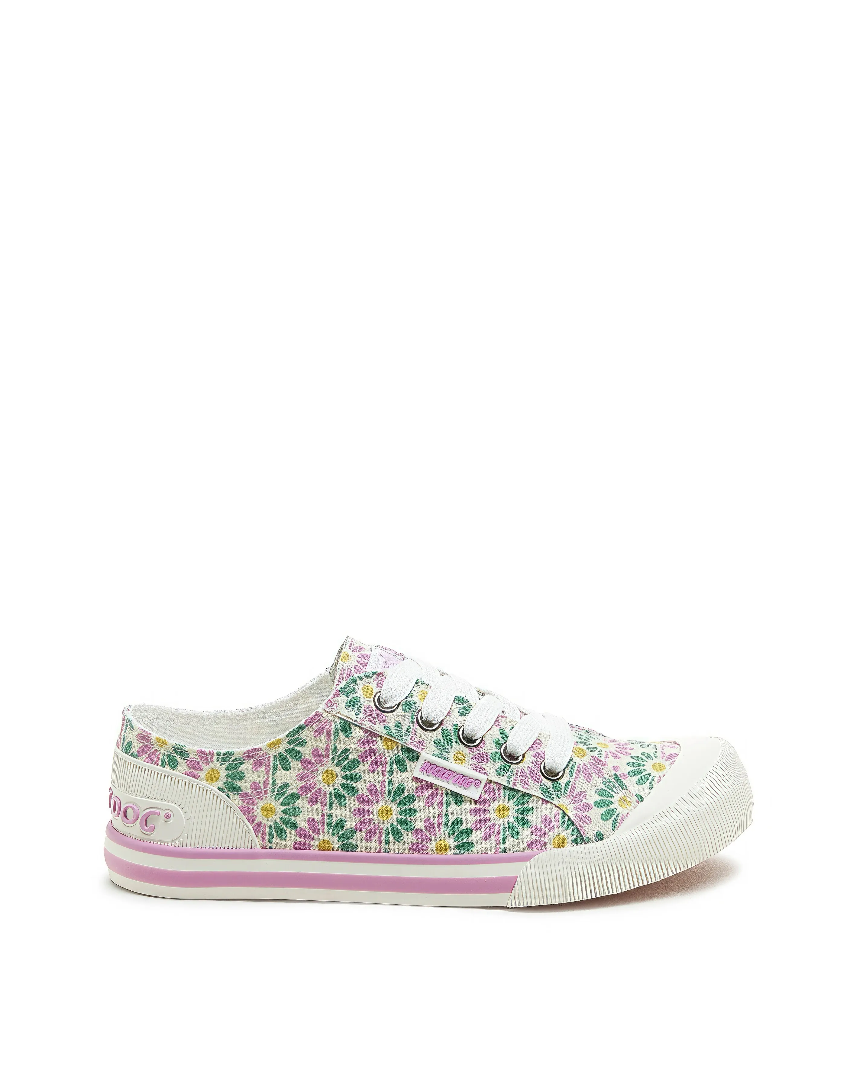 Rocket Dog Jazzin Lace Up Canvas Trainers | Simply Be