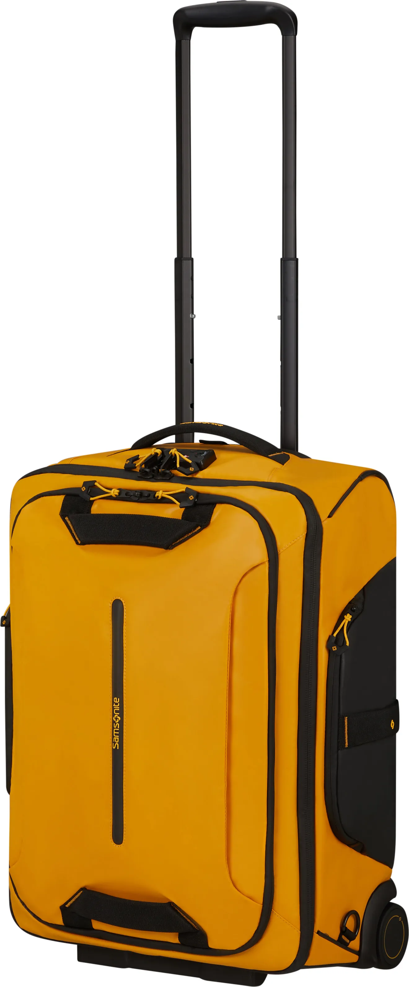 Samsonite Ecodiver Duffle with wheels 55cm backpack Yellow | Buy Samsonite Ecodiver Duffle with wheels 55cm backpack Yellow here