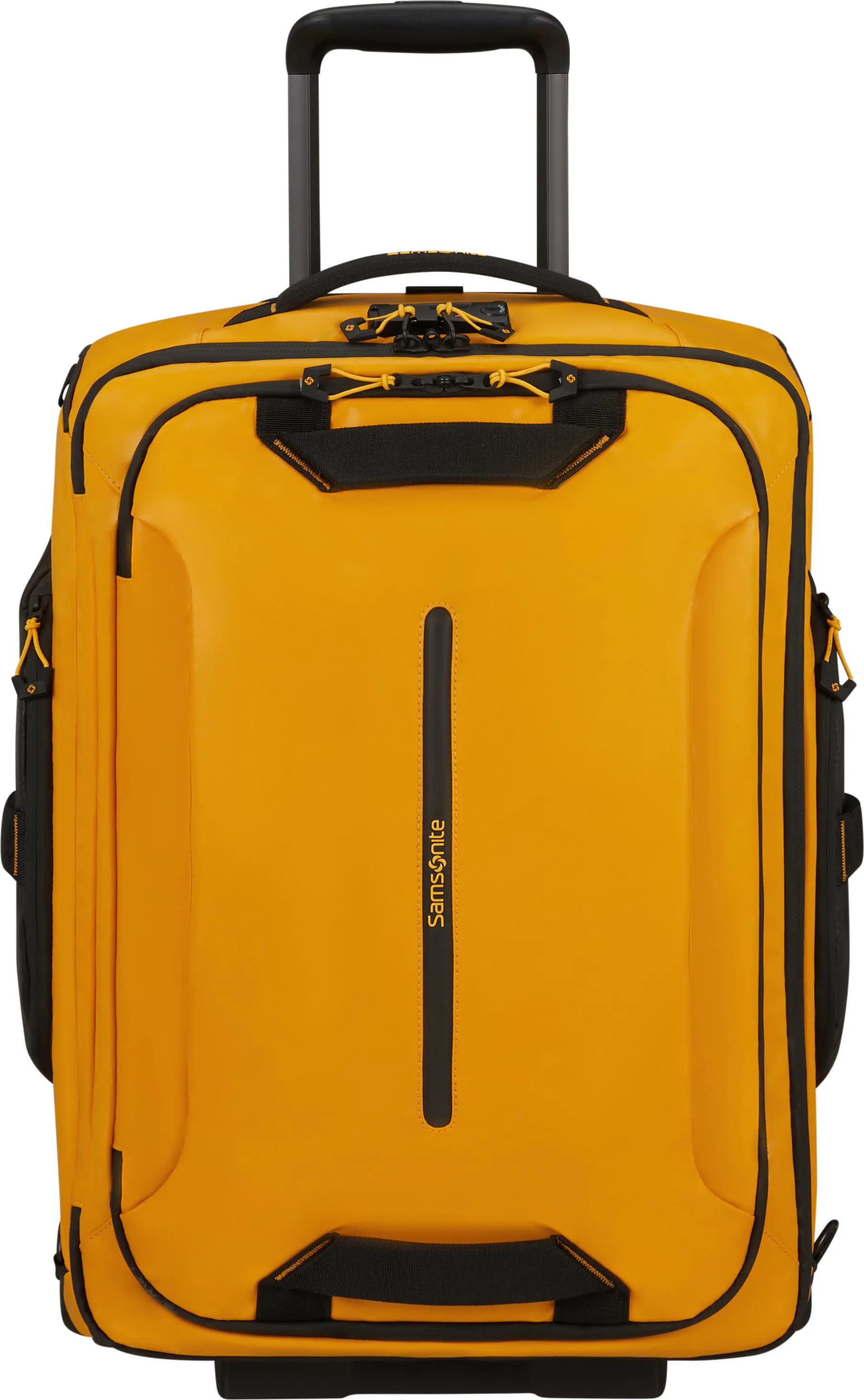 Samsonite Ecodiver Duffle with wheels 55cm backpack Yellow | Buy Samsonite Ecodiver Duffle with wheels 55cm backpack Yellow here