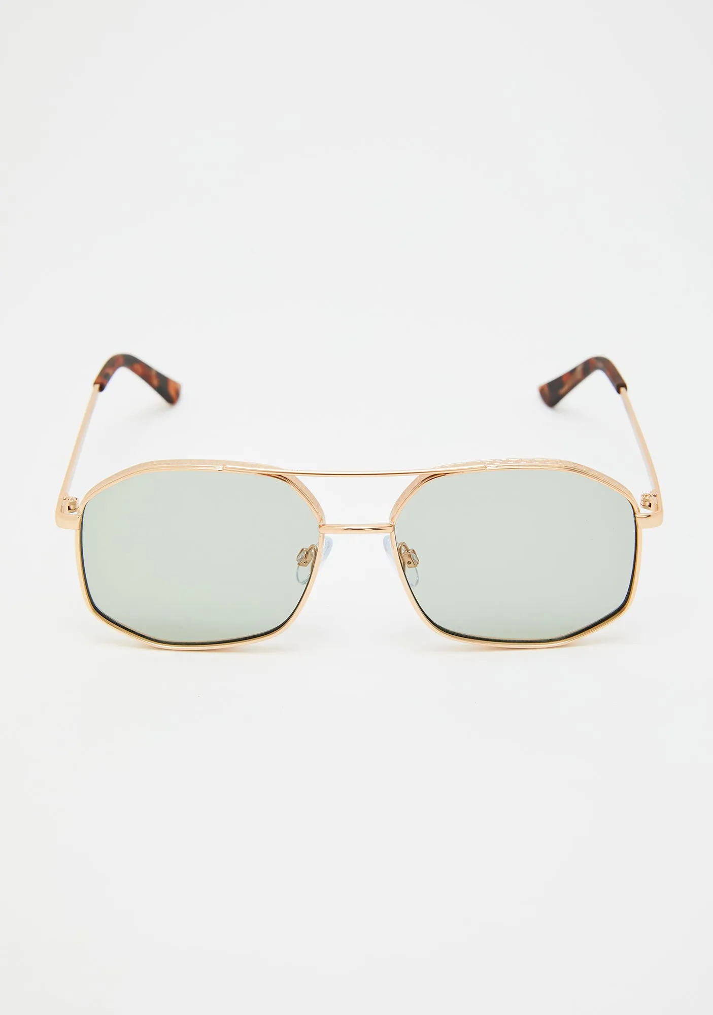 Shady Intentions Aviator Sunglasses-