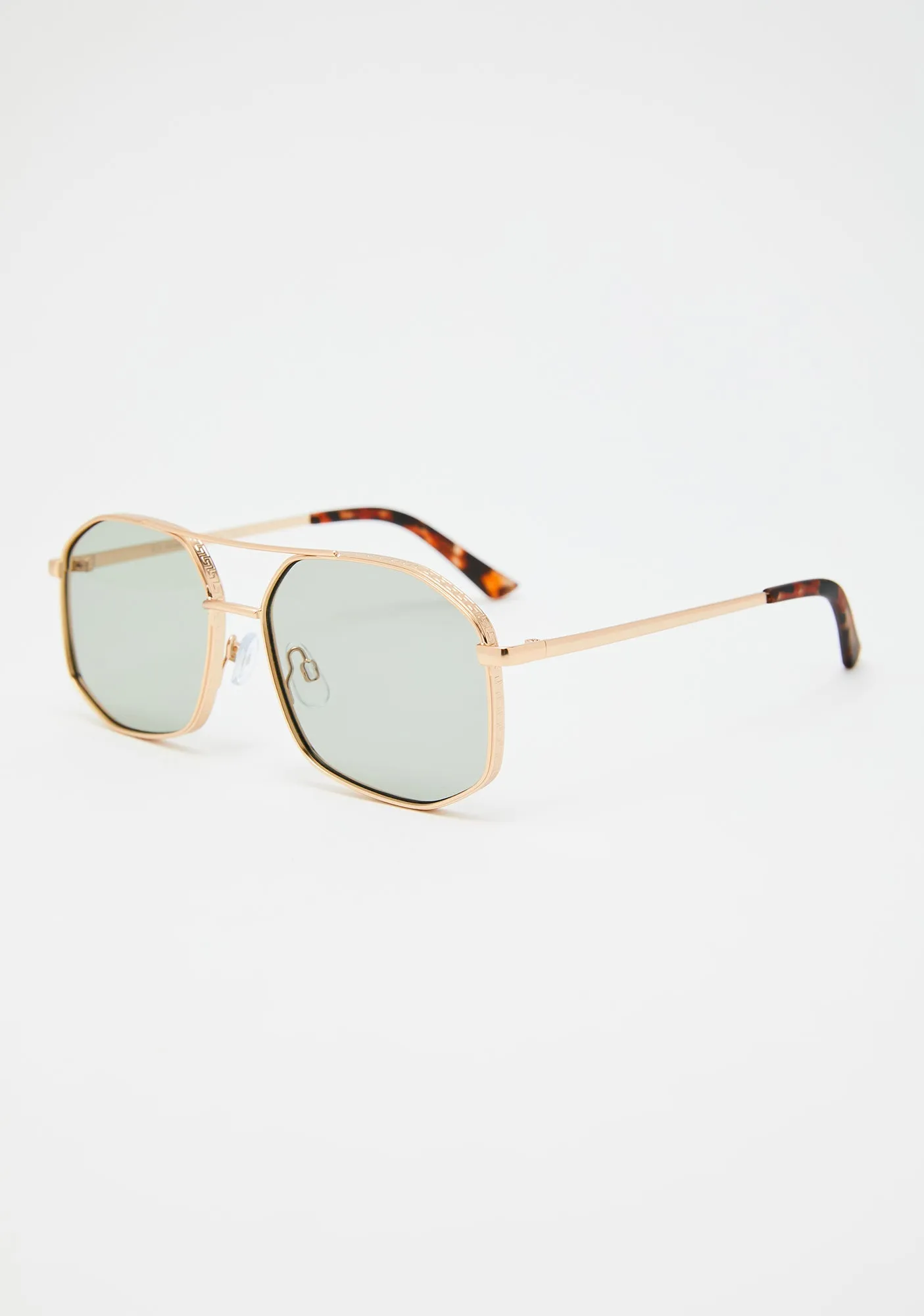 Shady Intentions Aviator Sunglasses-