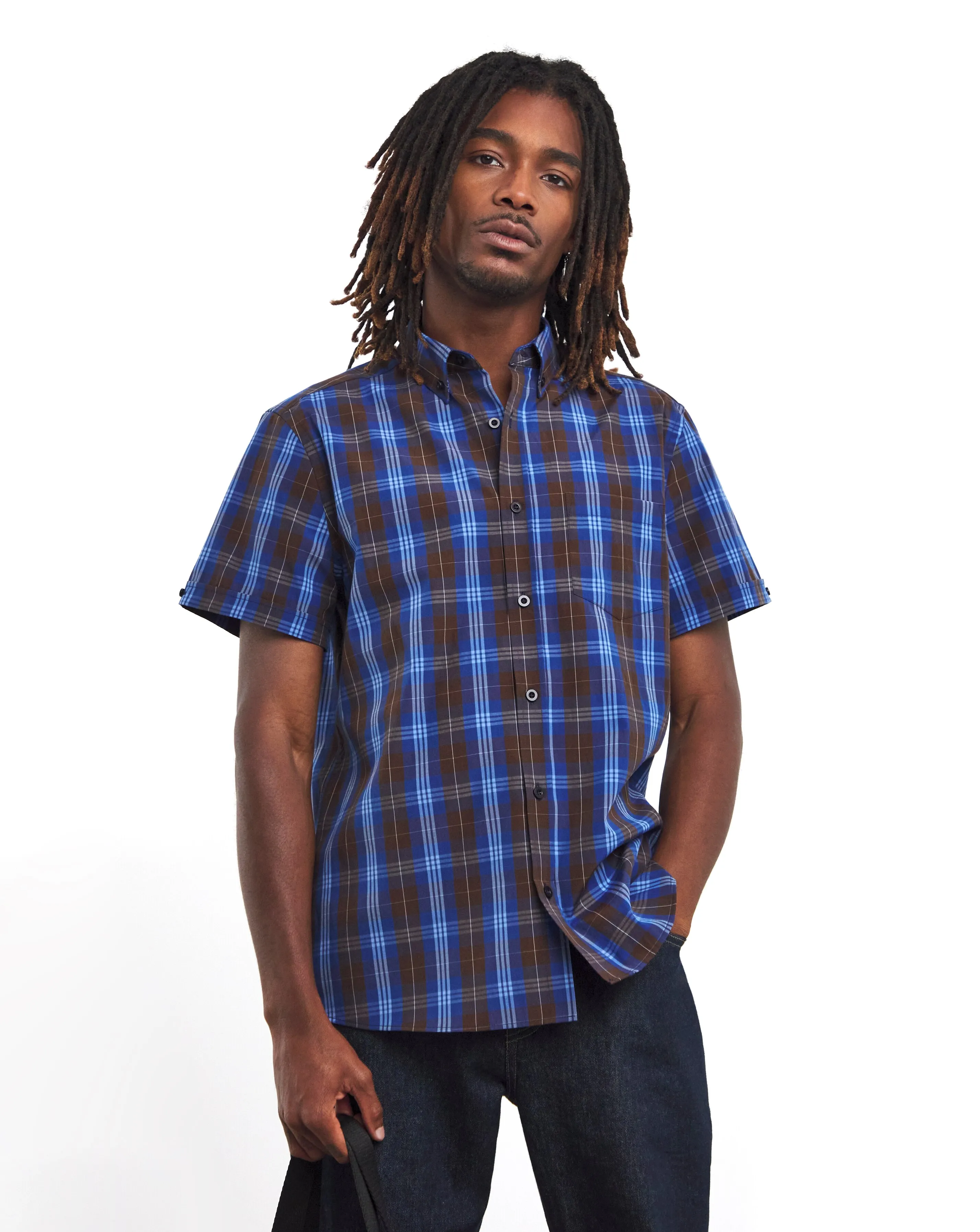 Short Sleeve Check Shirt