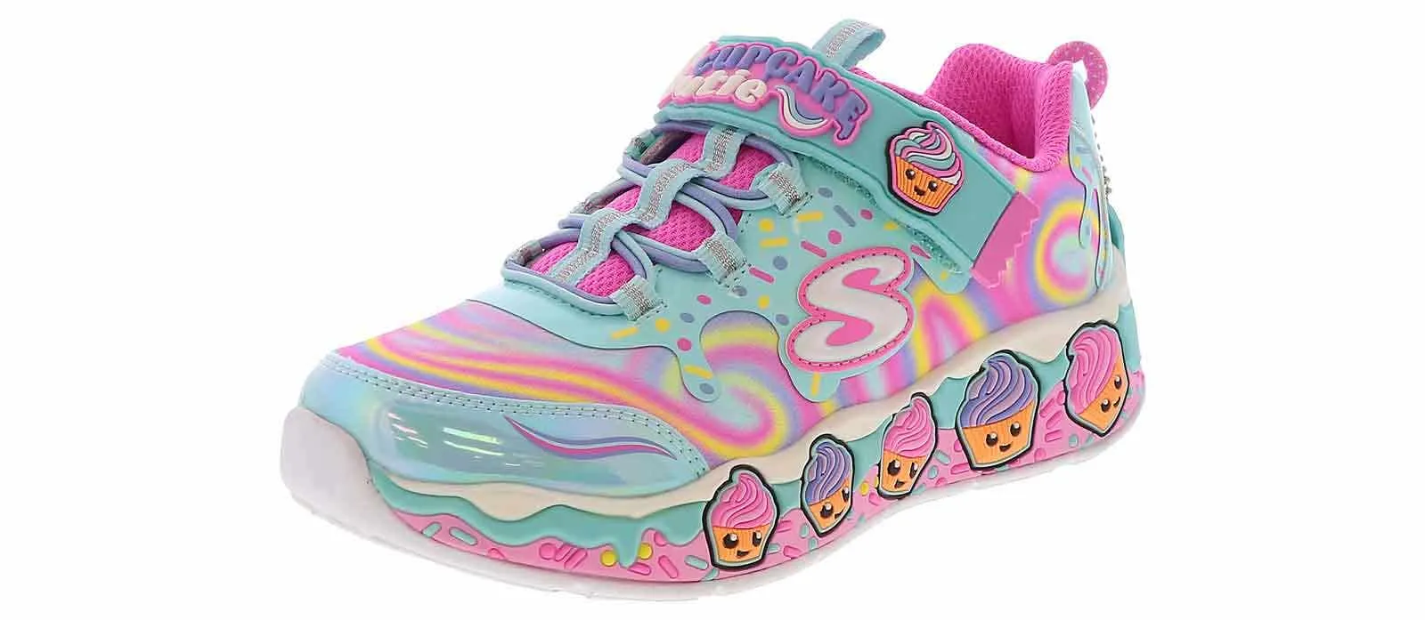 Skechers Sweet Kickz Cupcake Cutie Youth Girls’ (11-3) Running Shoe